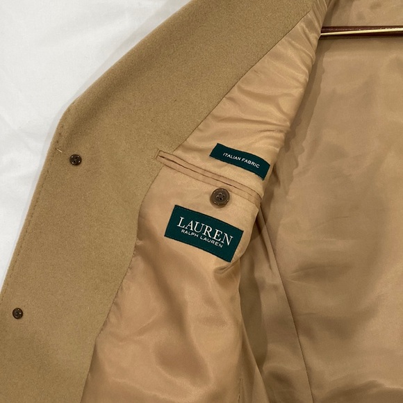 Mens Ralph Lauren Wool Overcoat - Picture 3 of 6